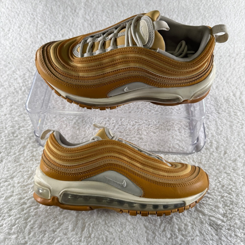 Nike Air Max 97 Wheat Chutney Sail Light Bone Womens Shoes Size 6.5 CT1904-700